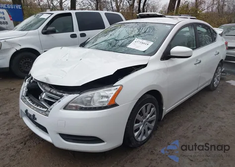2013 Nissan Sentra Fe+ Sv from USA, damaged, VIN 3N1AB7APXDL667074